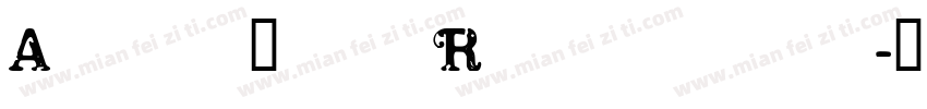America Regular字体转换
